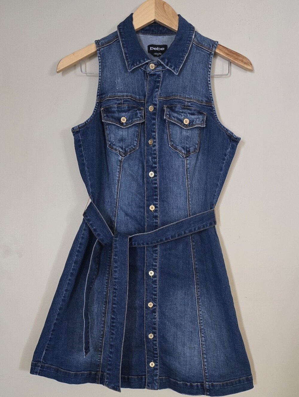 Bebe Denim Dress